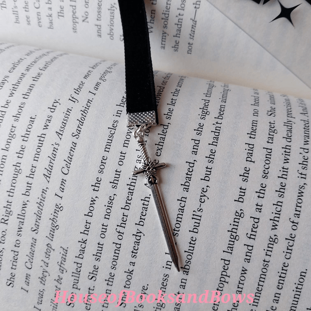 Fantasy reader bookmark