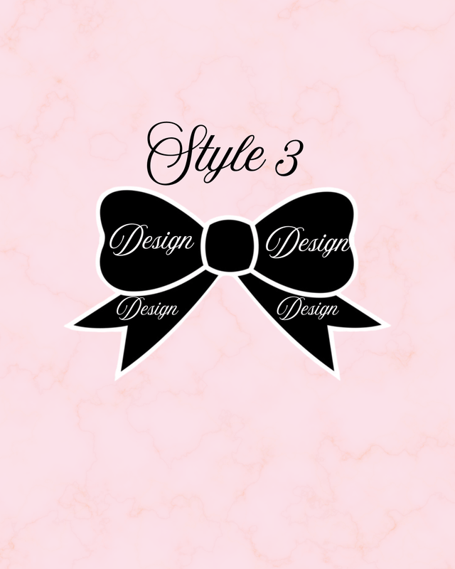 Cheer bows personnalisé