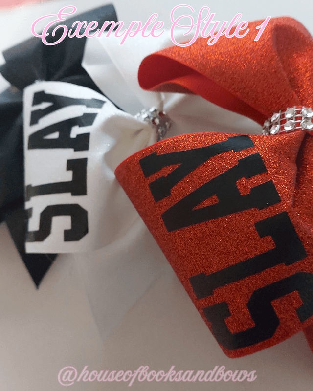 Cheer bows personnalisé