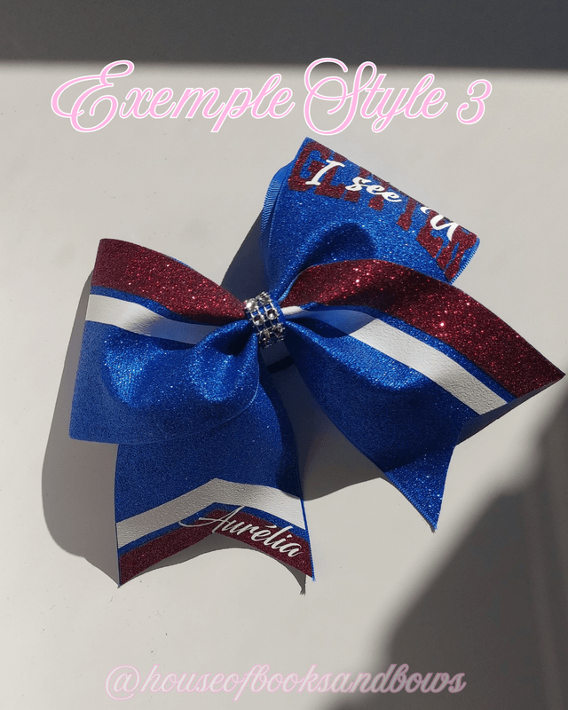 Cheer bows personnalisé
