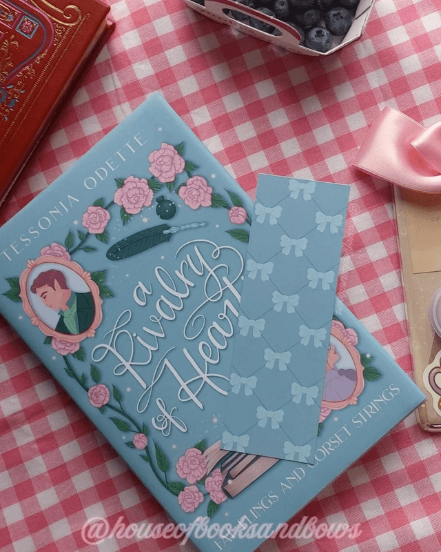 Coquette bows bookmark
