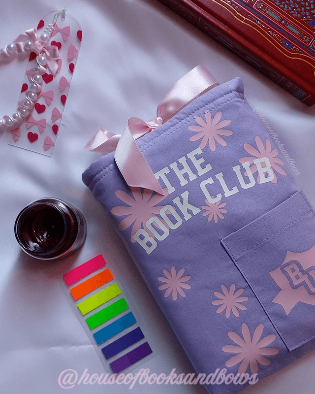BU The book club book sleeve Parme