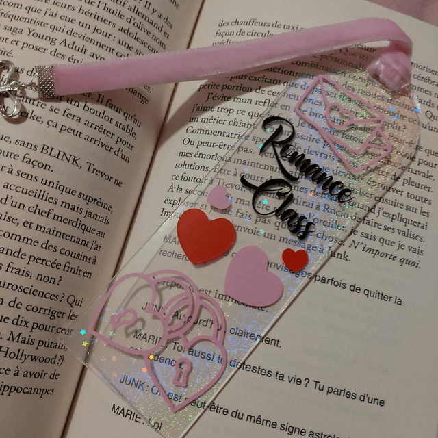 BU Romance Class Bookmark